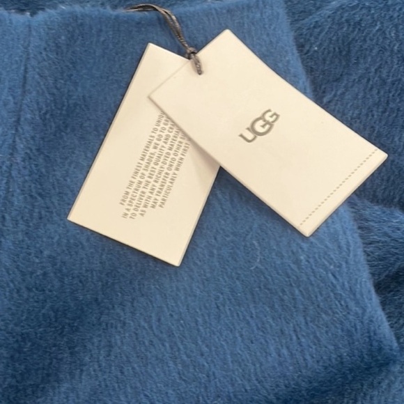 UGG Women’s Hattie Oversized Long Coat Midnight Blue NWT Medium - Picture 13 of 13